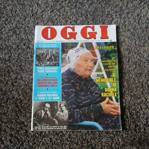 Oggi 1979 rachele - oggi, 1979/45=rachele