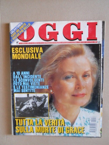 Oggi 1992 grace kelly - oggi, 16