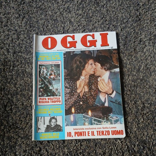 Oggi 1979 sofia loren papa - oggi, 1979=sofia