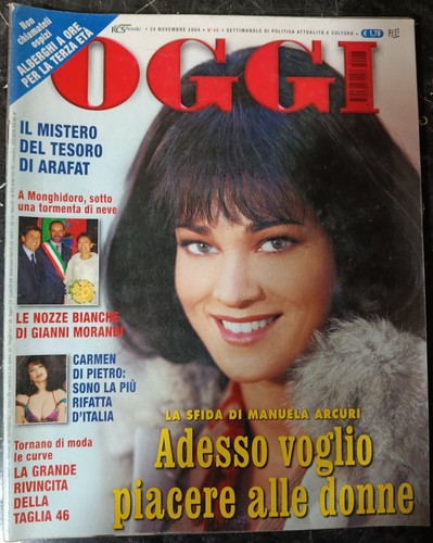 Oggi manuela arcuri gianni - manuela,