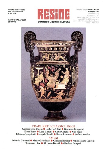 Resine 105 2005 - tradurre, i