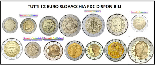 Euro slovacchia dal - slovacchia, 2009