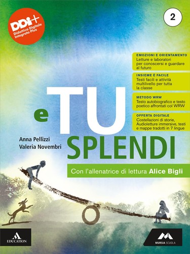 Libro nuovo tu splendi con - e,