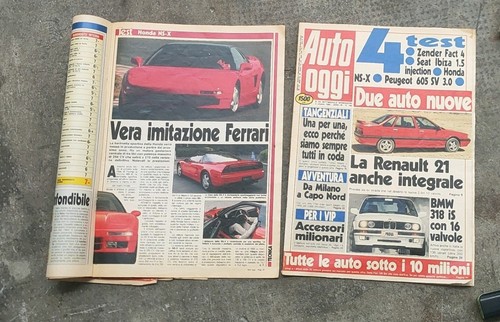 Auto oggi honda nsx - auto, acura
