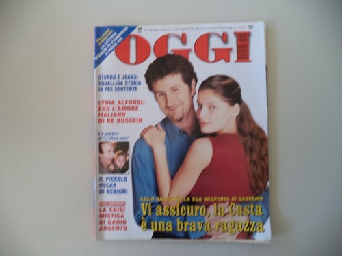 Oggi 1999 copertina fabio - 8/1999,