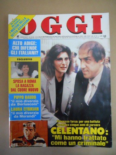 Oggi 1988 celentano - n�23-24,
